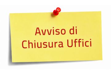Chiusura al pubblico ufficio demografico giovedì 17/09/2026 pomeriggio